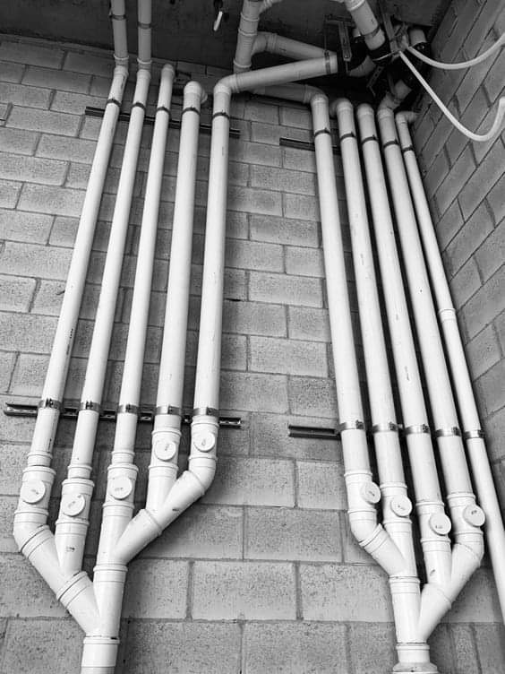 Soil and Waste Water Wall Pipe Cluster